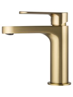 Смеситель для раковины Wonzon & Woghand WW-H1032-BG брашированное золото